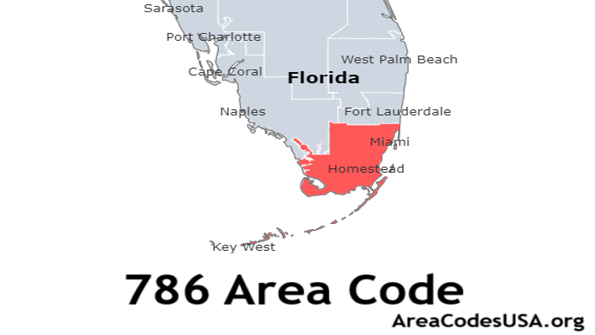 786 area code
